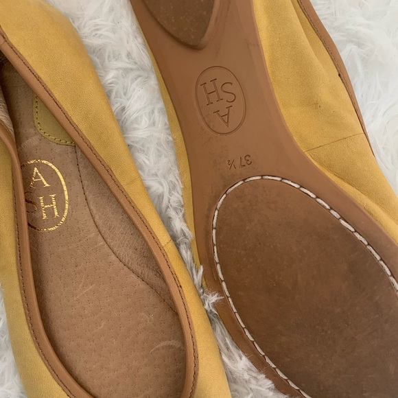 ASH lemon and nude ballet flats - Picture 2 of 2